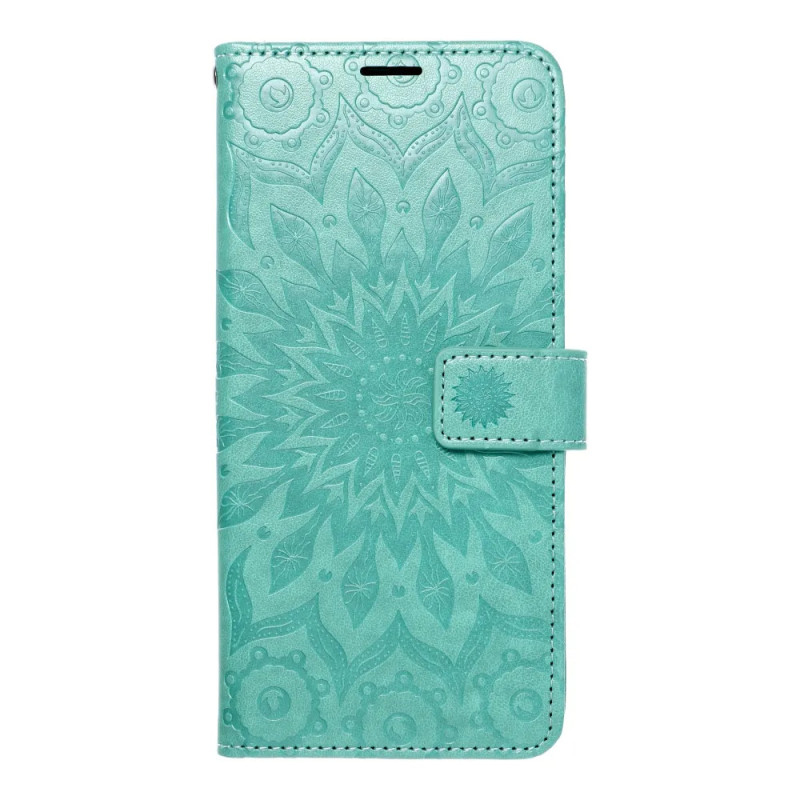 MEZZO Book Etui do Apple IPHONE 17 Pro mandala zielony