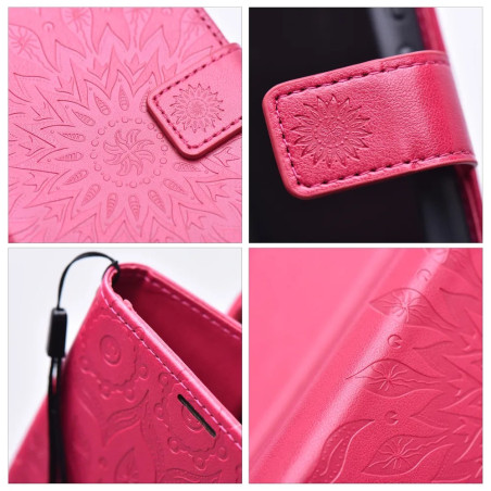 MEZZO Book Etui do Apple IPHONE 17 mandala magenta
