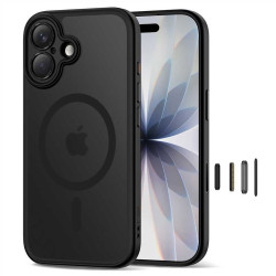 TECH-PROTECT MAGPEAK MAGSAFE CC Etui do Apple IPHONE 17 MATTE BLACK