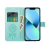 MEZZO Book Etui do SAMSUNG S25 Edge łapacz snów zielony
