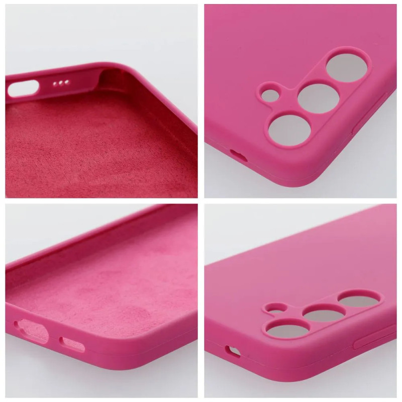 SILICONE 2mm Etui do SAMSUNG S25 Edge róż