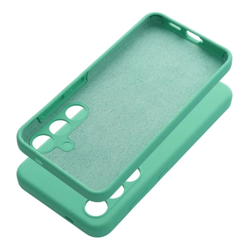 SILICONE 2mm Etui do SAMSUNG S25 Edge miętowy